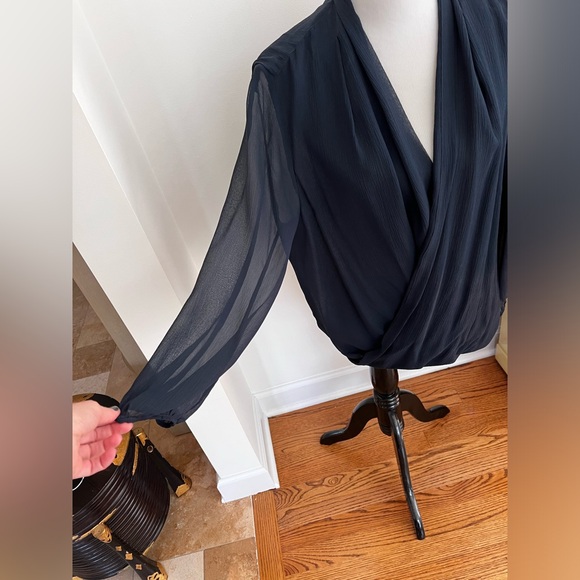 Amanda Uprichard wrap effect blouse - Picture 2 of 4